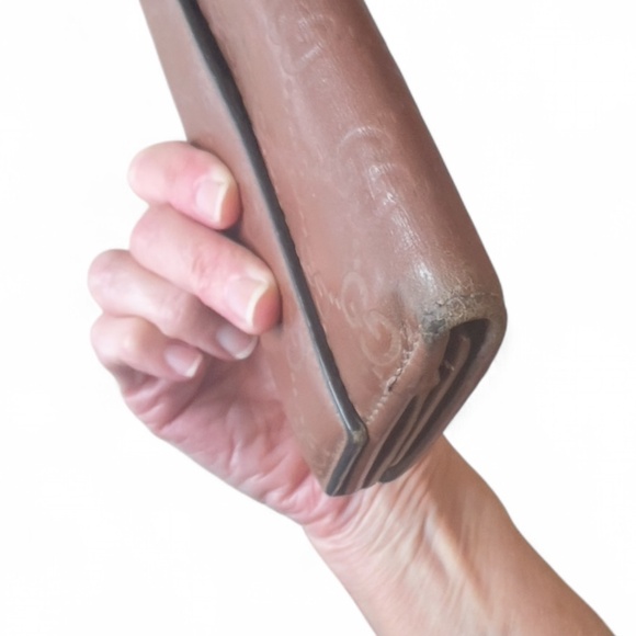 Gucci Guccissima Long Wallet No. 203550-0959 Brown / Champagne - Picture 15 of 15